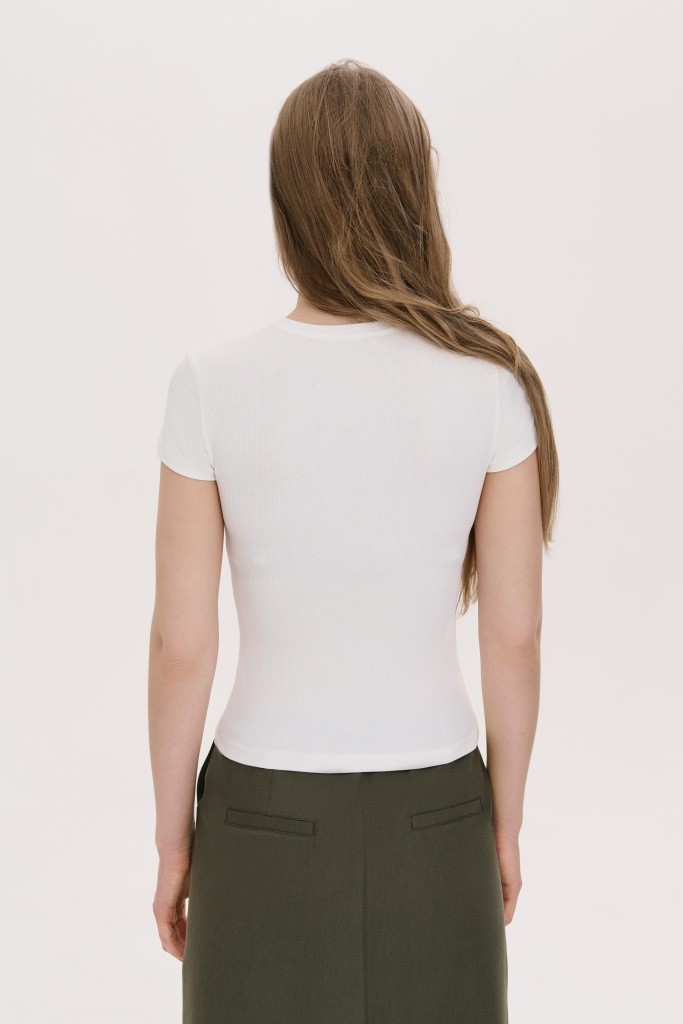 БАЗОВА ТРИКОТАЖНА ФУТБОЛКА  1176-2 зображення 2